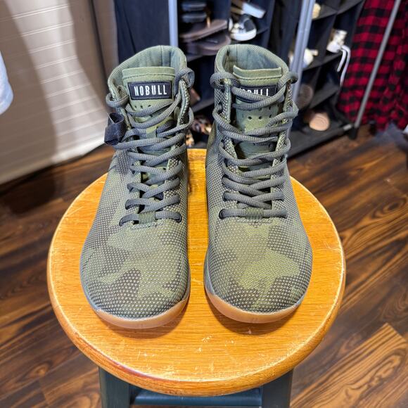 No Bull Outwork Hi-Top Army Camo Trainer Sneaker/Tennis Shoe Size M=7.5 W=9 - Picture 4 of 9